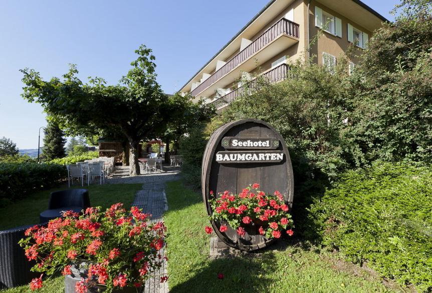 Gastehaus Baumgarten Hotel Kehrsiten Exterior photo