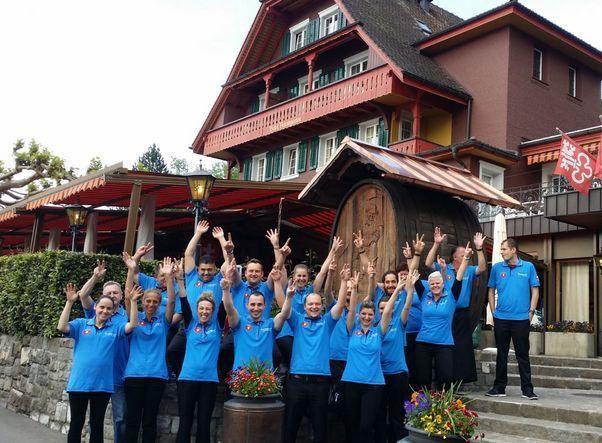 Gastehaus Baumgarten Hotel Kehrsiten Exterior photo